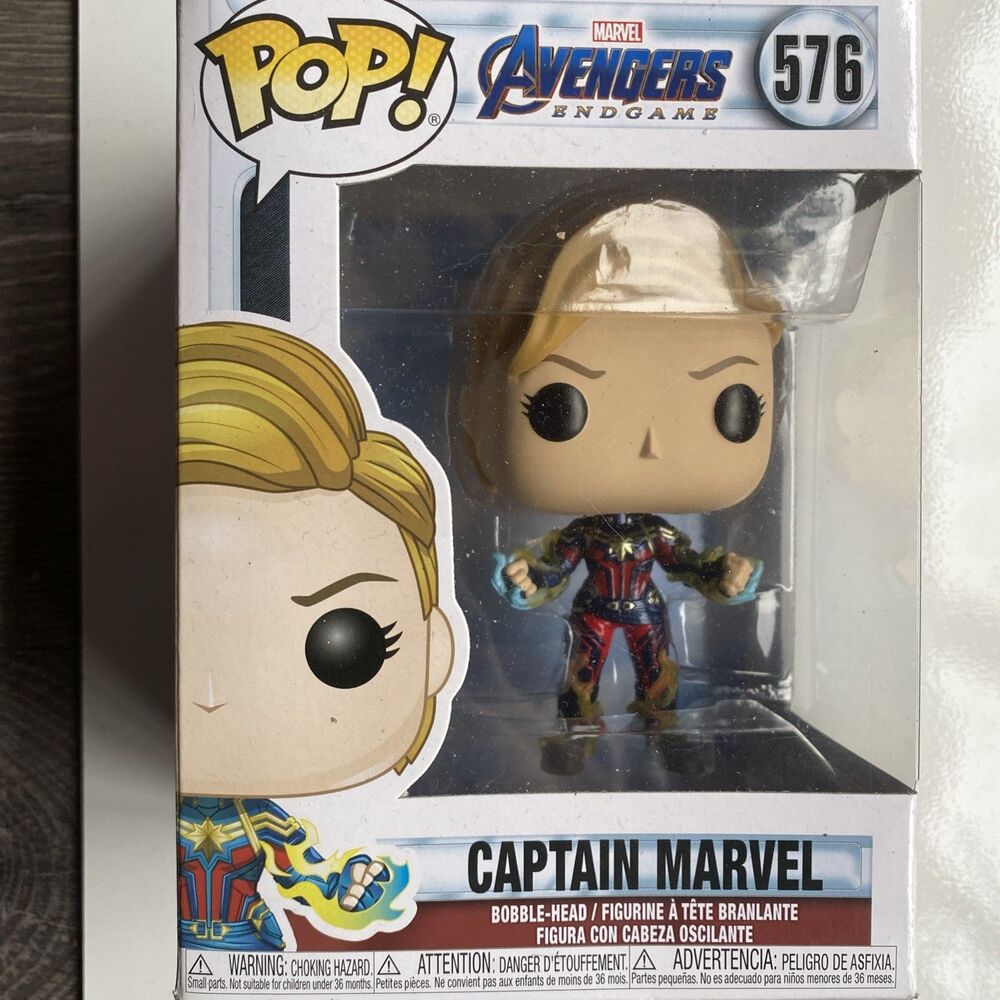 Funko Pop! Vinyl: Captain Marvel Avengers Endgame Figure #576